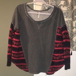 Free people crew neck sweater